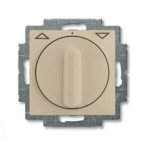 Выключатель жалюзи поворотный без фиксации ABB Basic55 шампань 2CKA001101A0927 Выключатель жалюзи поворотный без фиксации ABB Basic55 шампань 2CKA001101A0927