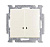 Выключатель двухклавишный ABB Basic55 10A 250V с подсветкой chalet-белый 2CKA001012A2188
