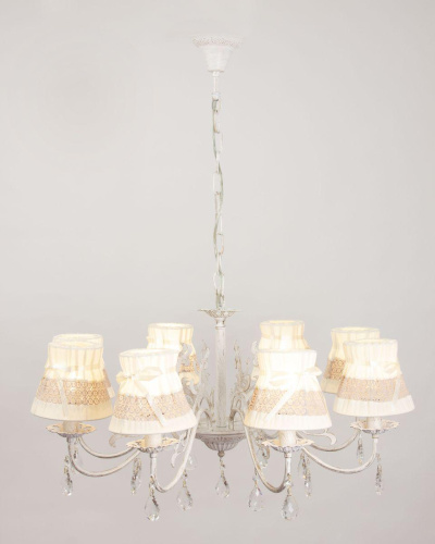 Подвесная люстра Abrasax Emma L.5401-8CREAM/G Подвесная люстра Abrasax Emma L.5401-8CREAM/G