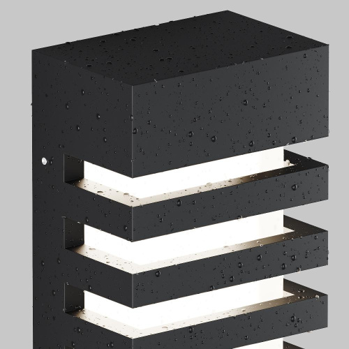 Настенный светильник (бра) Outdoor O034WL-01B