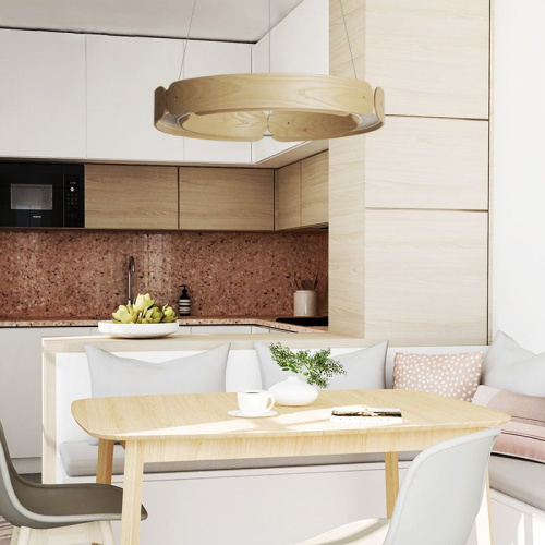 Подвесной Кольцевой Светильник Range 1 D55 Black Walnut By Imperiumloft