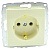 Розетка 2К+З Mono Electric Despina/ Larissa 16A 250V винтовое подключение крем 500-001721-117