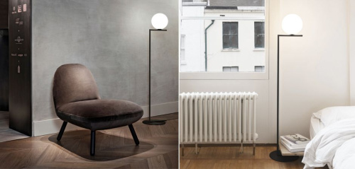Торшер Flos Ic Lights F Black By Imperiumloft