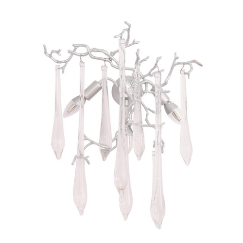 Настенный светильник Crystal Lux REINA AP3 SILVER PATINA