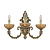 Бра Bohemia Ivele 7109B15/3/210 GB P Amber/M-1G