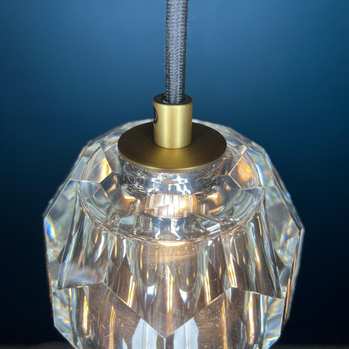 Подвесной Светильник Rh Boule De Cristal Single Rod Pendant Brass By Imperiumloft