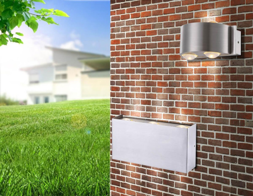 Уличный настенный светодиодный светильник Globo Line 34177-4 Уличный настенный светодиодный светильник Globo Line 34177-4