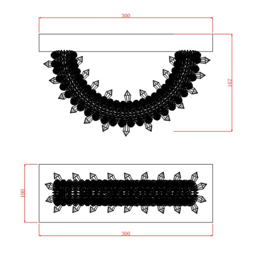 Настенный светильник MD-0120B-wall chrome