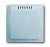 Накладка для усилителя мощности светорегулятора 6594 U, KNX-ТР 6134/10 и цоколя 6930/01, impuls, серебристый металлик