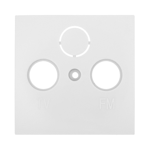 Накладка LK Studio розетки TV+FM+SAT, 2(3) отверстия (белый) LK60 865204-1 Накладка LK Studio розетки TV+FM+SAT, 2(3) отверстия (белый) LK60 865204-1