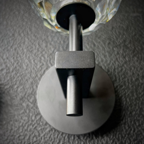 Бра Rh Boule De Cristal Single Sconce Никель By Imperiumloft