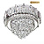 Потолочная люстра LED4U L9438-500 CR с функцией УД