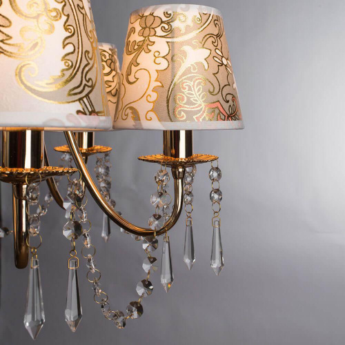 Подвесная люстра Arte Lamp Armonico A5008LM-5GO Подвесная люстра Arte Lamp Armonico A5008LM-5GO