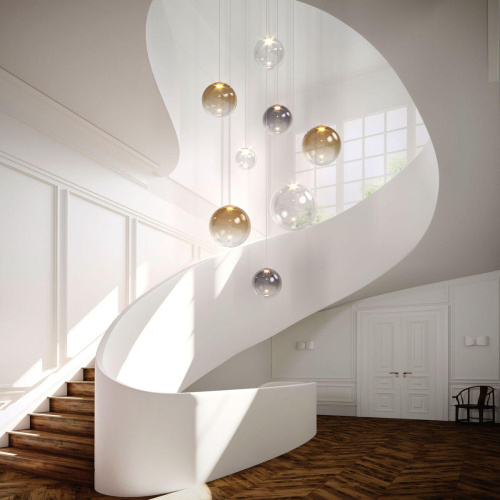 Подвесной светодиодный светильник Eurosvet Wonder 50231/1 Led янтарный Подвесной светодиодный светильник Eurosvet Wonder 50231/1 Led янтарный