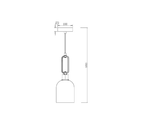 Подвесной светильник Freya Difuso FR5178PL-01N