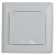 Розетка ЭРА Intro Solo Schuko 2P+E 16A 250V с крышкой белый 4-203-01 Б0043319