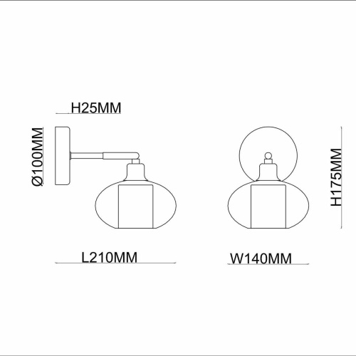 Бра Rivoli Anita 4033-401 Б0044510