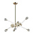Подвесная светодиодная люстра Odeon Light Modern Kliff 5426/54CL