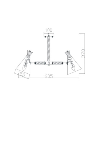 Потолочная люстра Freya Rise FR5169PL-03W