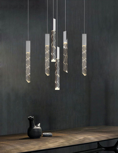 Подвесной светильник Trinity 3 chrome