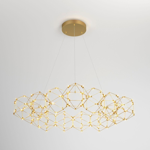 Подвесной светодиодный светильник Eurosvet Uma 90169/15 медь Подвесной светодиодный светильник Eurosvet Uma 90169/15 медь