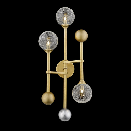 Настенный светильник Fluxus 3 gold