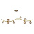 Подвесная люстра Loft IT Sakura 10212/8L Gold