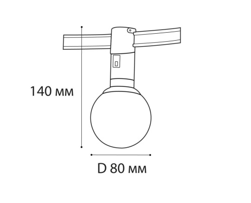 Трековый светодиодный светильник Italline IT010-4021 black 3000K