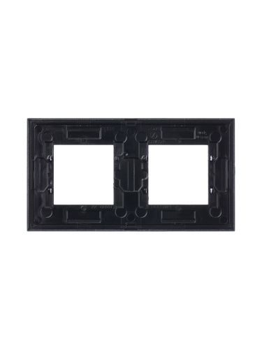 Рамка 2-постовая ABB Zenit серебро 2CLA227200N1301 Рамка 2-постовая ABB Zenit серебро 2CLA227200N1301
