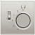 Регулятор теплого пола 10(4)А Jung LS 990 edelstahl FTRES231
