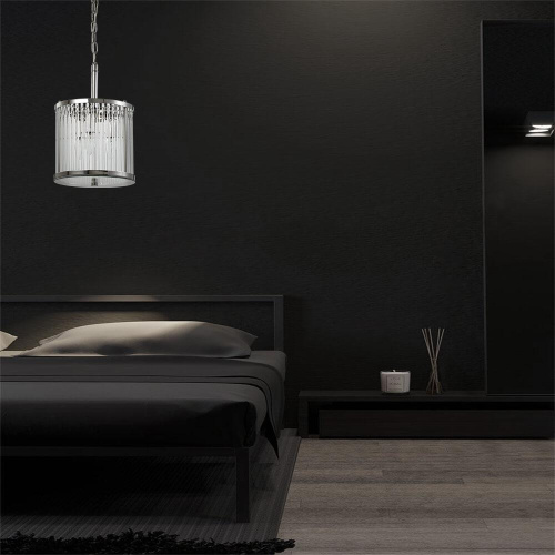 Подвесная люстра Lumien Hall Lariana LH3038/3P-A-NK-CL Подвесная люстра Lumien Hall Lariana LH3038/3P-A-NK-CL