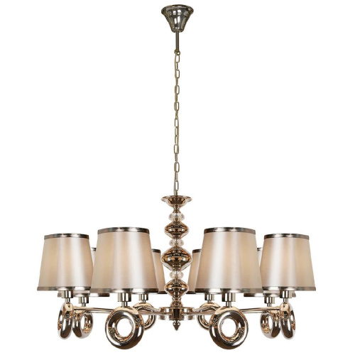 Подвесная люстра iLamp Brooklyn P2401-8 Nickel Подвесная люстра iLamp Brooklyn P2401-8 Nickel