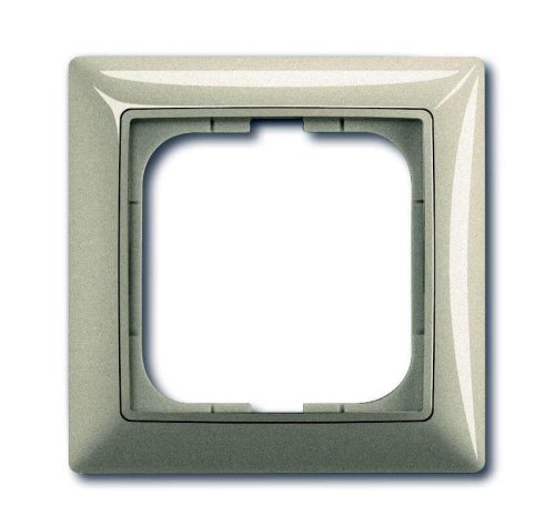 Рамка 1-постовая ABB Basic55 шампань 2CKA001725A1501 Рамка 1-постовая ABB Basic55 шампань 2CKA001725A1501