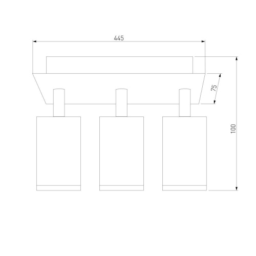 Настенный светодиодный светильник Eurosvet 20067/3 LED белый