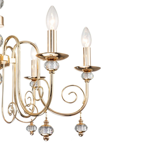 Подвесная люстра Escada Shine 678/6PL Gold Подвесная люстра Escada Shine 678/6PL Gold