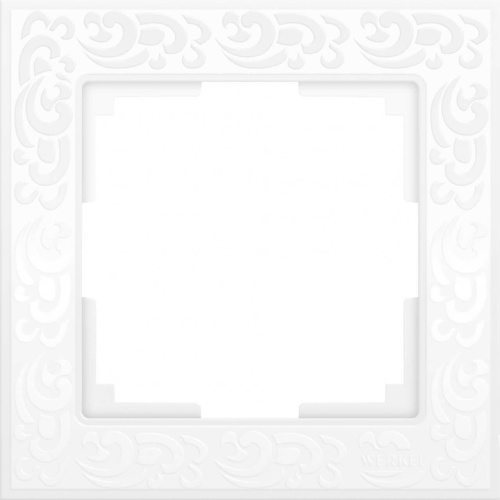 Рамка Werkel Flock на 1 пост белая WL05-Frame-01-white 4690389046704