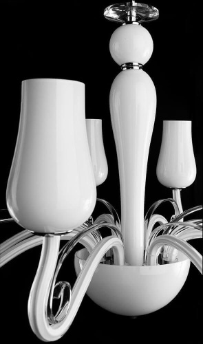 Подвесная люстра Arte Lamp Biancaneve A8110LM-8WH Подвесная люстра Arte Lamp Biancaneve A8110LM-8WH