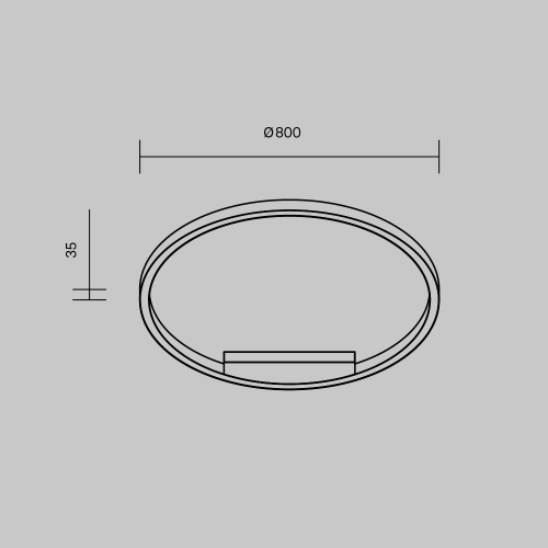 Потолочный светильник Maytoni MOD058CL-L50BK Потолочный светильник Maytoni MOD058CL-L50BK