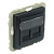 Лицевая панель Efapel Logus 90 для двух коннекторов RJ45 серый 90442 SIS
