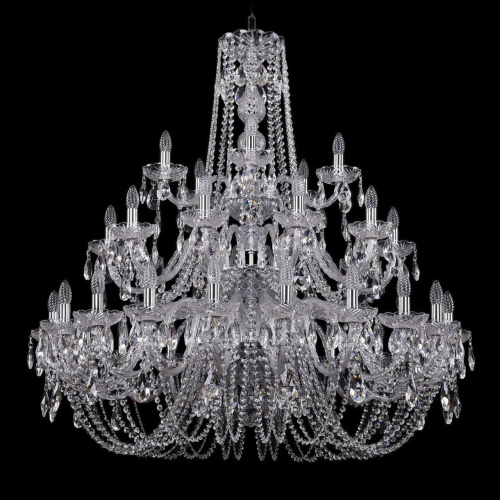 Подвесная люстра Bohemia Ivele 1402/20+10+5/400/3d Ni
