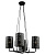 Подвесная люстра Lumien Hall Тейл 4002/4P-BK-GR