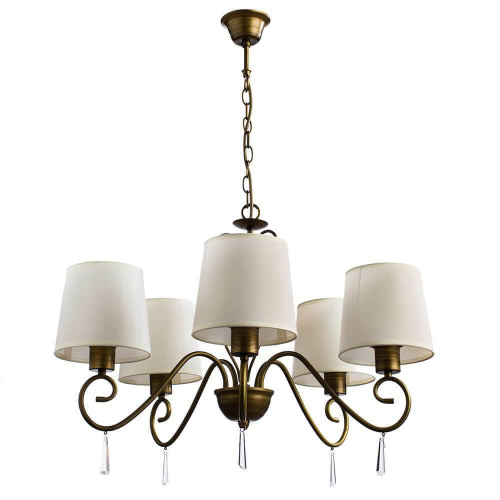 Подвесная люстра Arte Lamp Carolina A9239LM-5BR Подвесная люстра Arte Lamp Carolina A9239LM-5BR