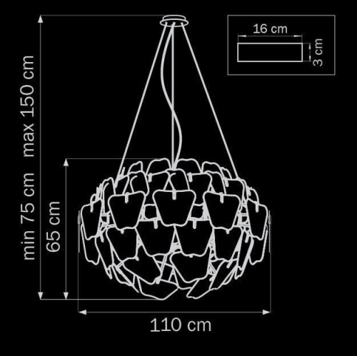 Подвесная люстра Lightstar Planaria 808030