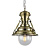 Подвесной светильник KM046P brass