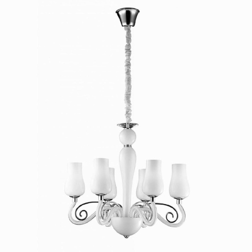 Подвесная люстра Arte Lamp Biancaneve A8110LM-6WH Подвесная люстра Arte Lamp Biancaneve A8110LM-6WH