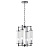 Подвесная люстра Crystal Lux TOMAS SP4 CHROME