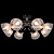 Потолочная люстра Illumico IL0287-8CSQ-29 BK AB