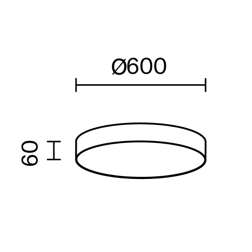 Потолочный светильник Technical C032CL-90W3K-RD-W Потолочный светильник Technical C032CL-90W3K-RD-W