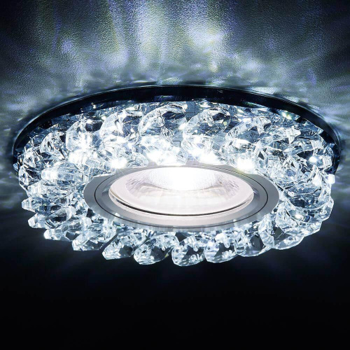 Встраиваемый светодиодный светильник Ambrella light Led S257 BK