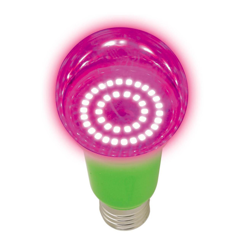Лампа светодиодная для растений Uniel E27 8W прозрачная LED-A60-8W/SPSB/E27/CL PLP30GR UL-00004581 Лампа светодиодная для растений Uniel E27 8W прозрачная LED-A60-8W/SPSB/E27/CL PLP30GR UL-00004581